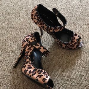 JOEY leopard print heels 8
